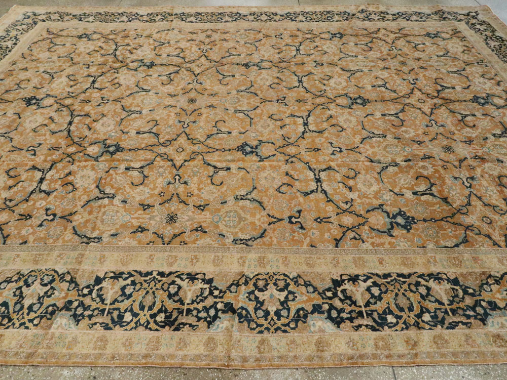 Antique Persian Tabriz Carpet, No.14568 - Gss