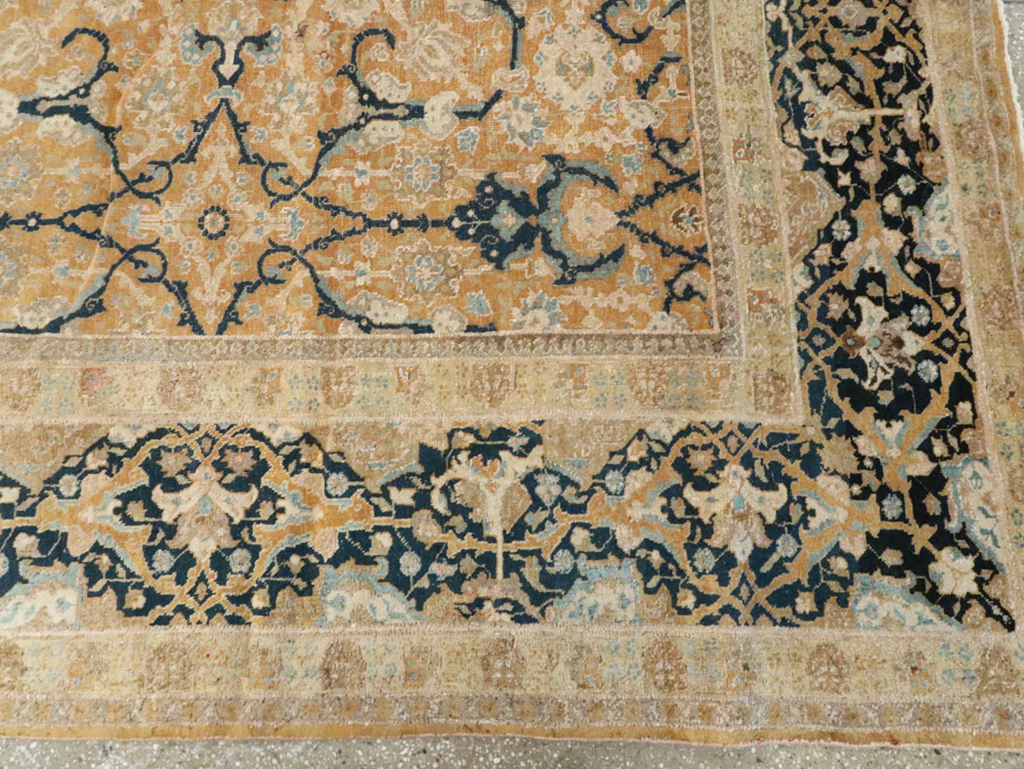 Antique Persian Tabriz Carpet, No.14568 - Gss