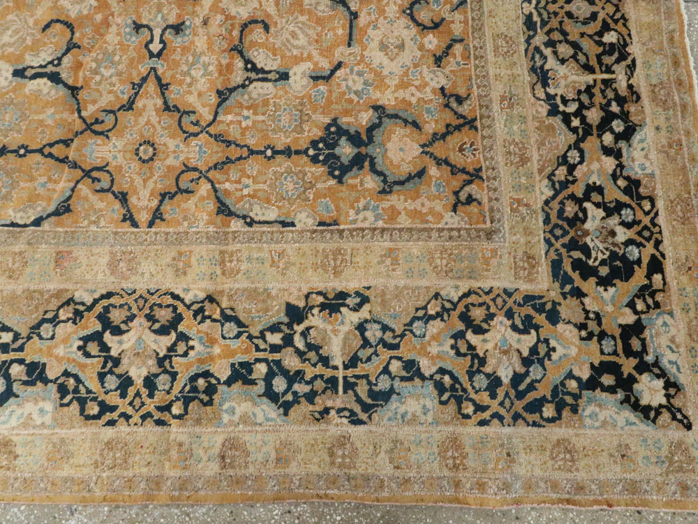 Antique Persian Tabriz Carpet, No.14568 - Gss