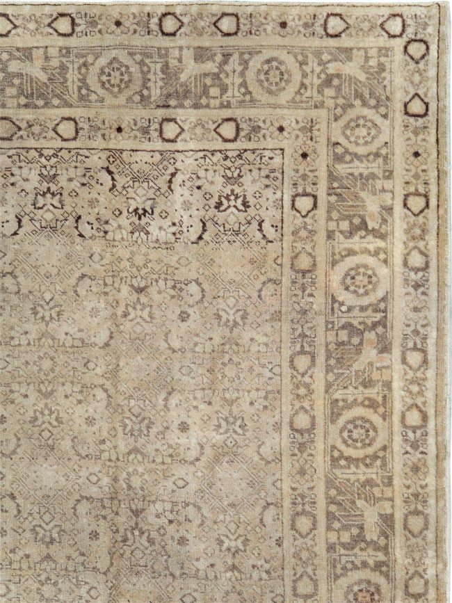 Antique Persian Tabriz Carpet, No.14584 - Gss