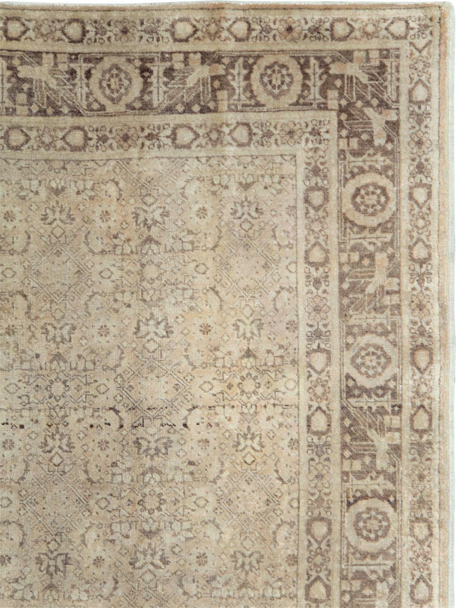 Antique Persian Tabriz Carpet, No.14584 - Gss