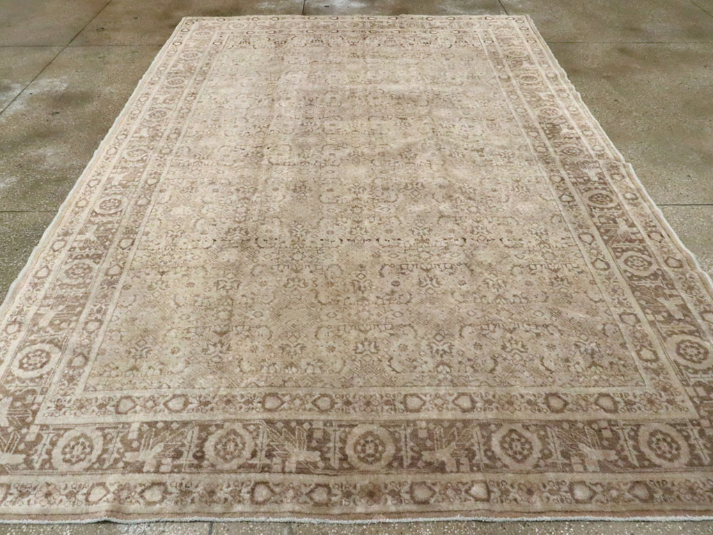 Antique Persian Tabriz Carpet, No.14584 - Gss