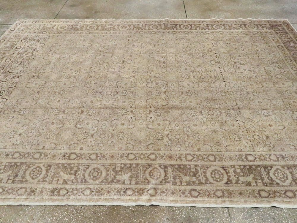Antique Persian Tabriz Carpet, No.14584 - Gss