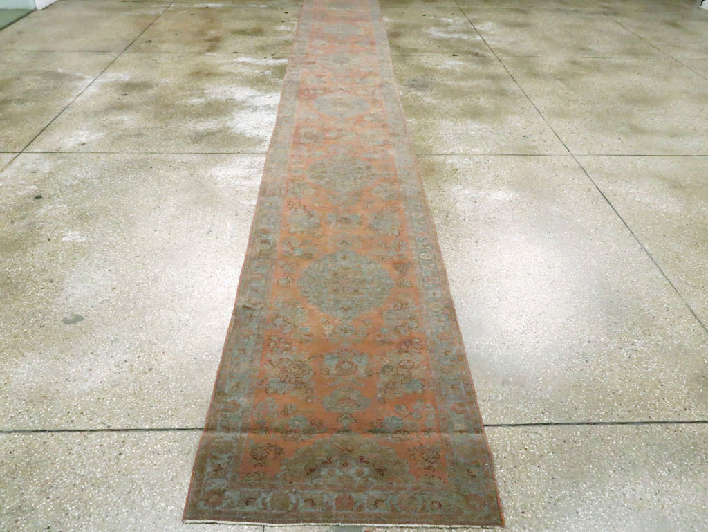Vintage Turkish Sivas Long Runner, No.14594 - Gss