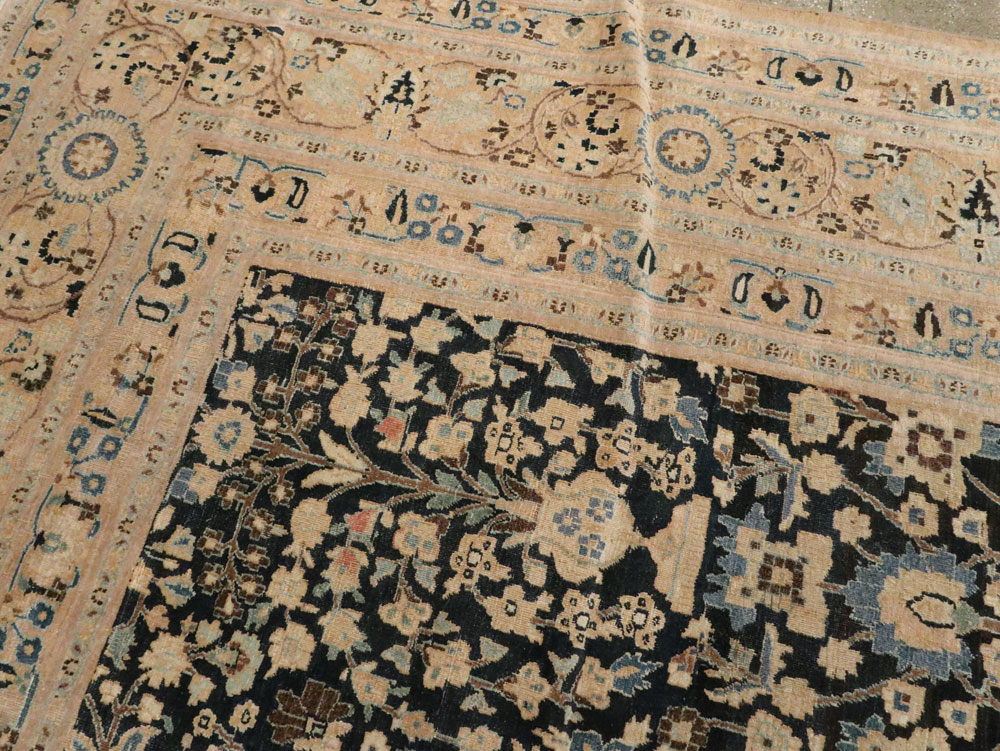 Antique Persian Mashad Carpet, No.14602 - Gss