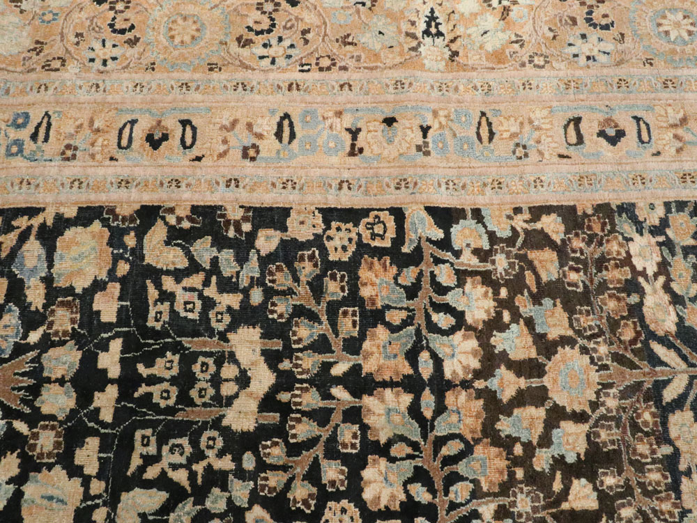 Antique Persian Mashad Carpet, No.14602 - Gss