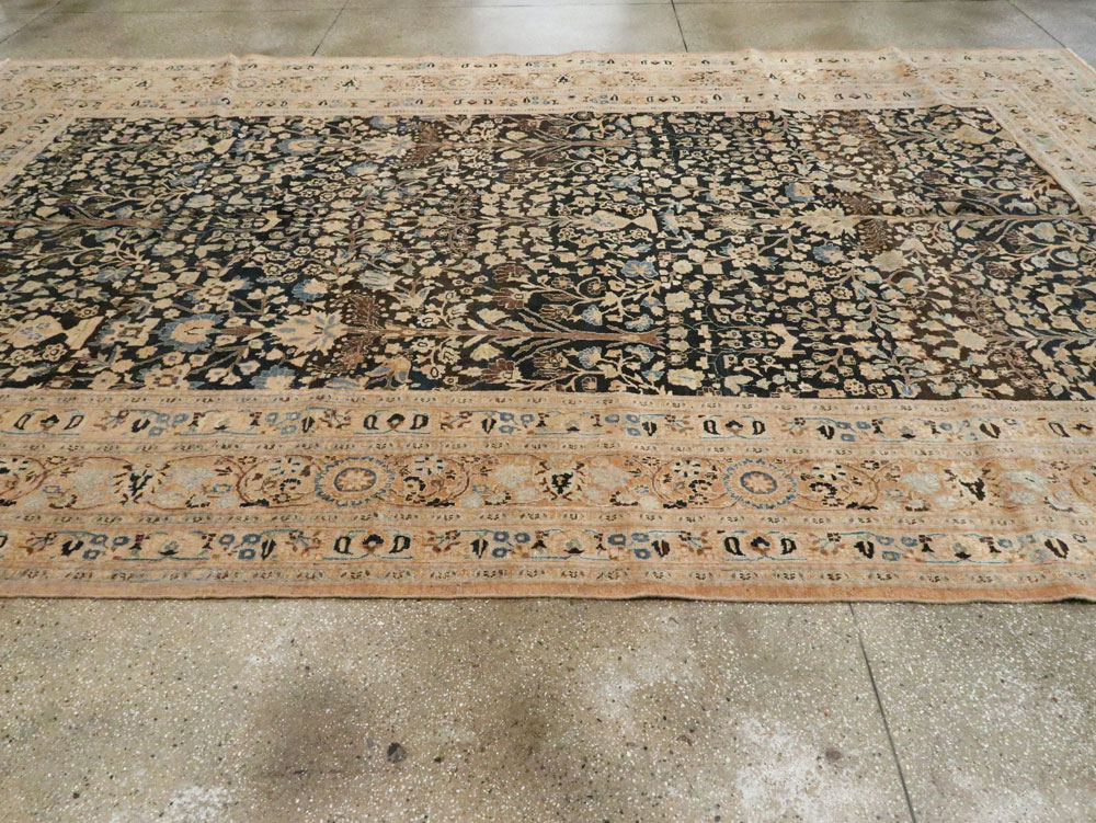 Antique Persian Mashad Carpet, No.14602 - Gss