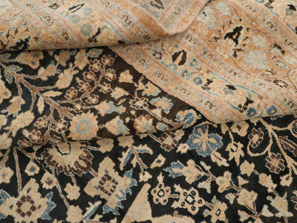 Antique Persian Mashad Carpet, No.14602 - Gss