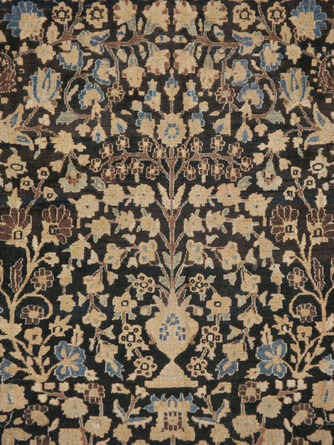 Antique Persian Mashad Carpet, No.14602 - Gss