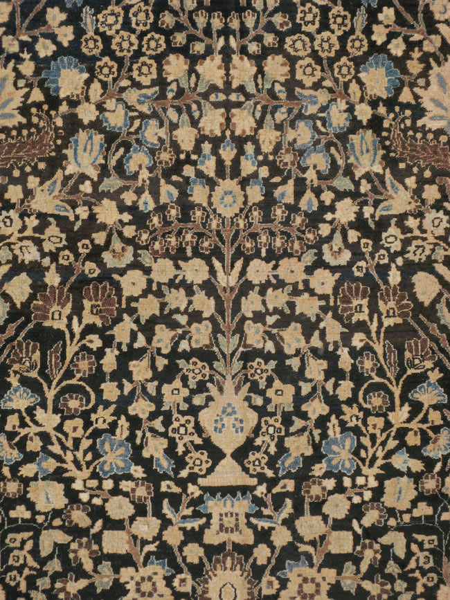 Antique Persian Mashad Carpet, No.14602 - Gss