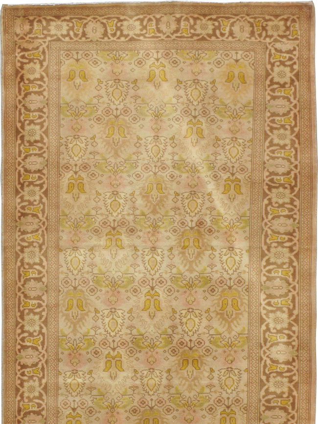 Vintage Persian Tabriz Runner, No.14626 - Gss