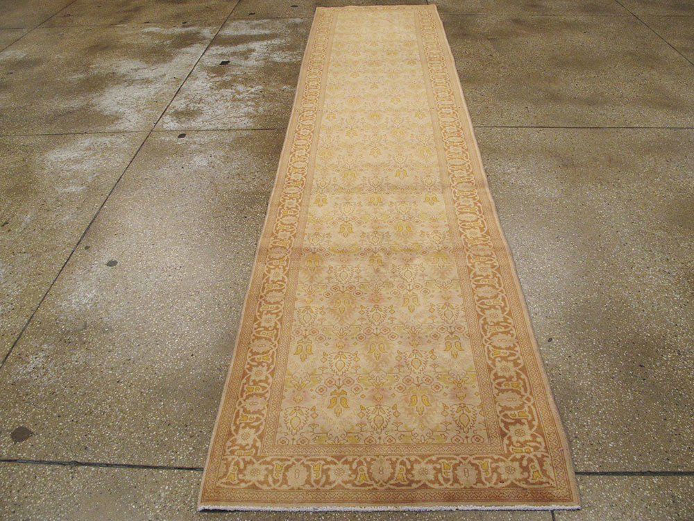 Vintage Persian Tabriz Runner, No.14626 - Gss