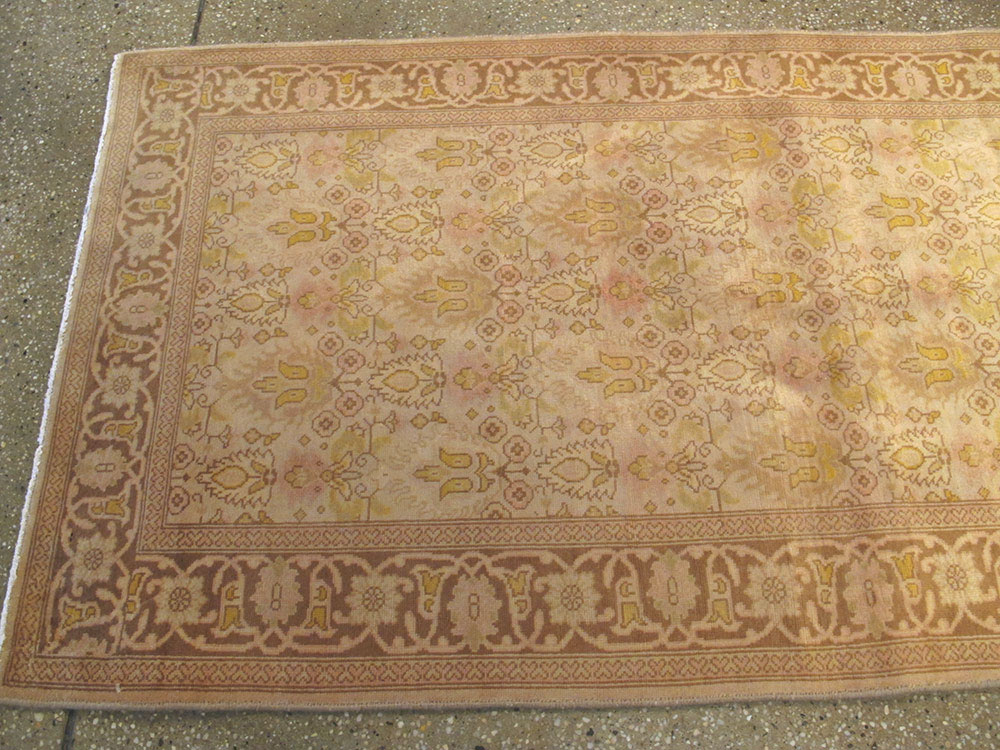 Vintage Persian Tabriz Runner, No.14626 - Gss