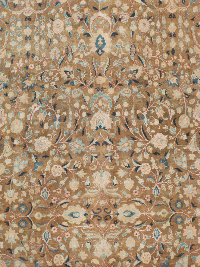 Antique Persian Tabriz Carpet, No.14630 - Gss