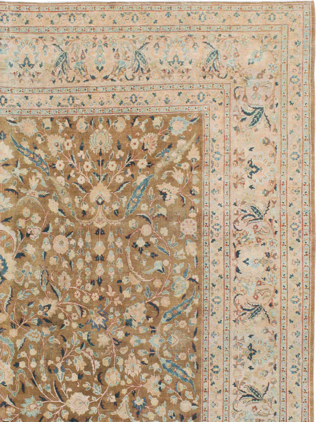 Antique Persian Tabriz Carpet, No.14630 - Gss