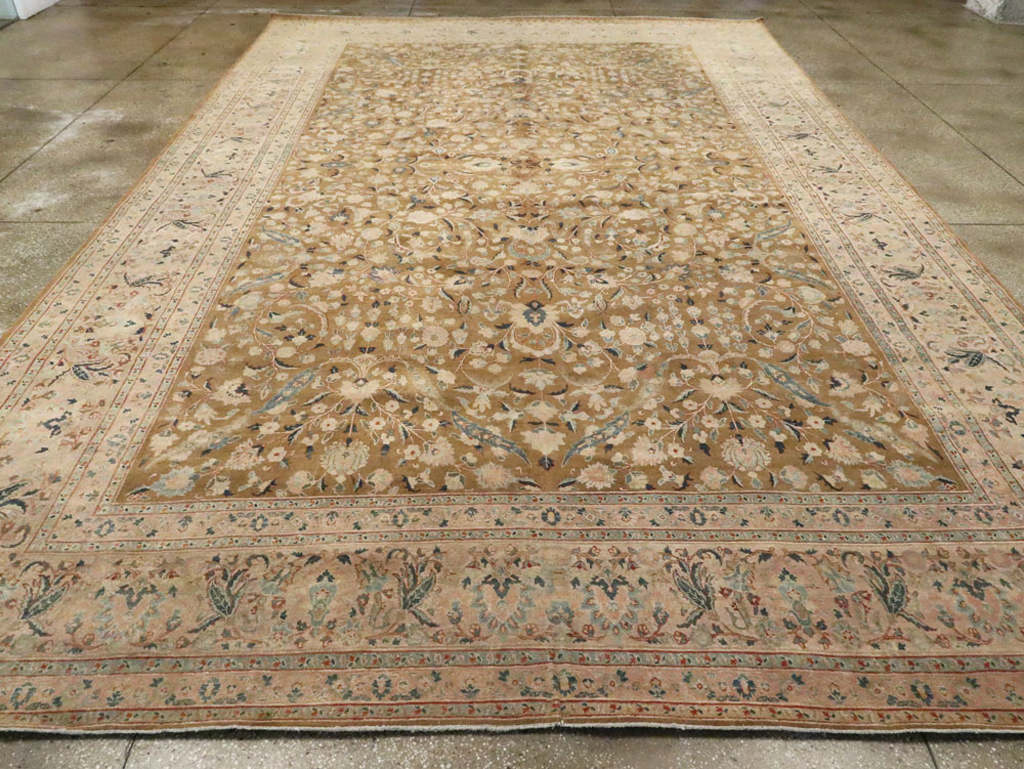Antique Persian Tabriz Carpet, No.14630 - Gss