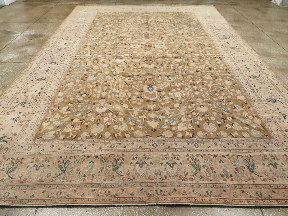 Antique Persian Tabriz Carpet, No.14630 - Gss