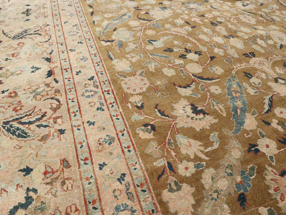 Antique Persian Tabriz Carpet, No.14630 - Gss