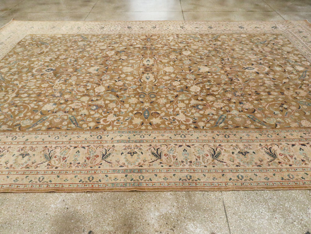Antique Persian Tabriz Carpet, No.14630 - Gss