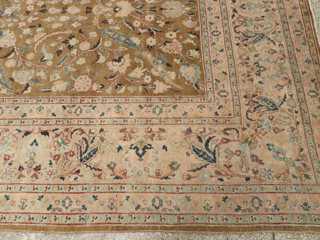 Antique Persian Tabriz Carpet, No.14630 - Gss