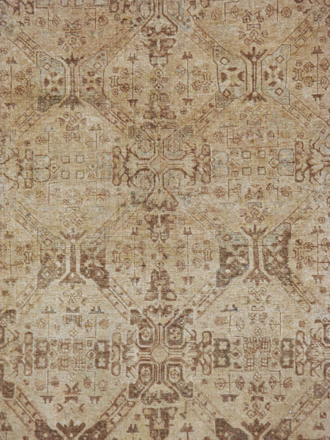 Vintage Persian Tabriz Carpet, No.14632 - Gss