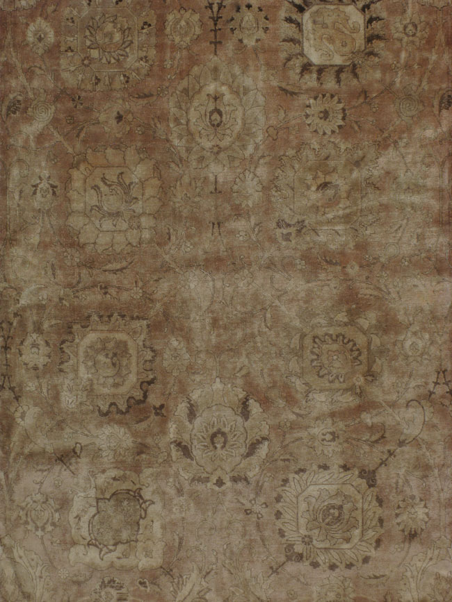 Antique Persian Tabriz Carpet, No.14636 - Gss