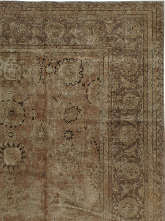Antique Persian Tabriz Carpet, No.14636 - Gss