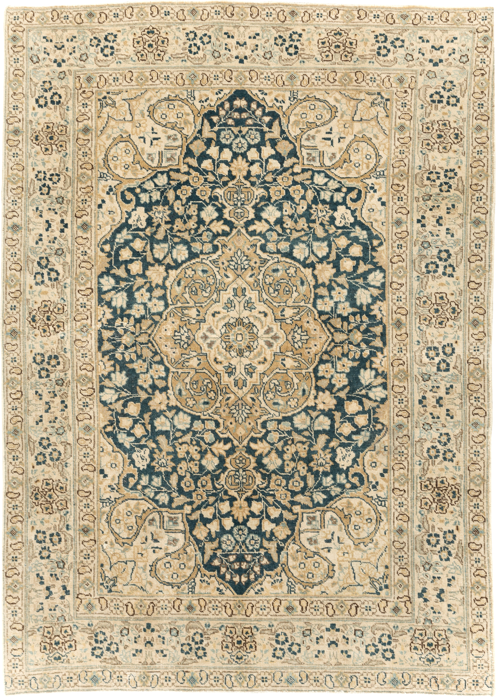Antique Persian Tabriz Rug (Pair: 1 of 2), No.14637 - Gss