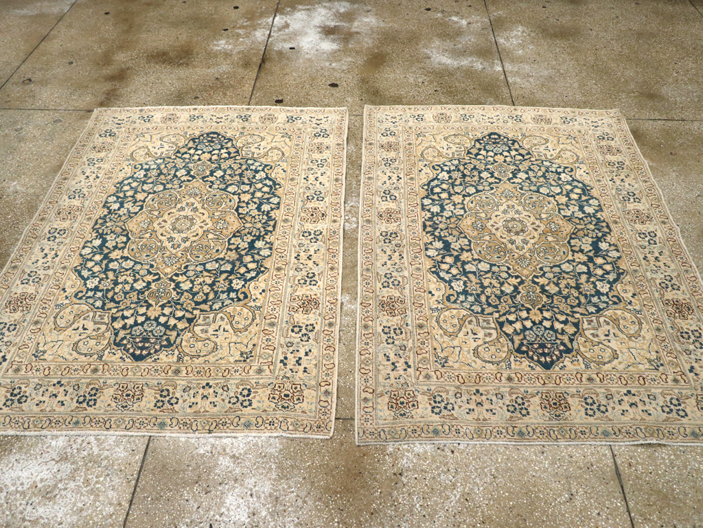 Antique Persian Tabriz Rug (Pair: 2 of 2), No.14638 - Gss
