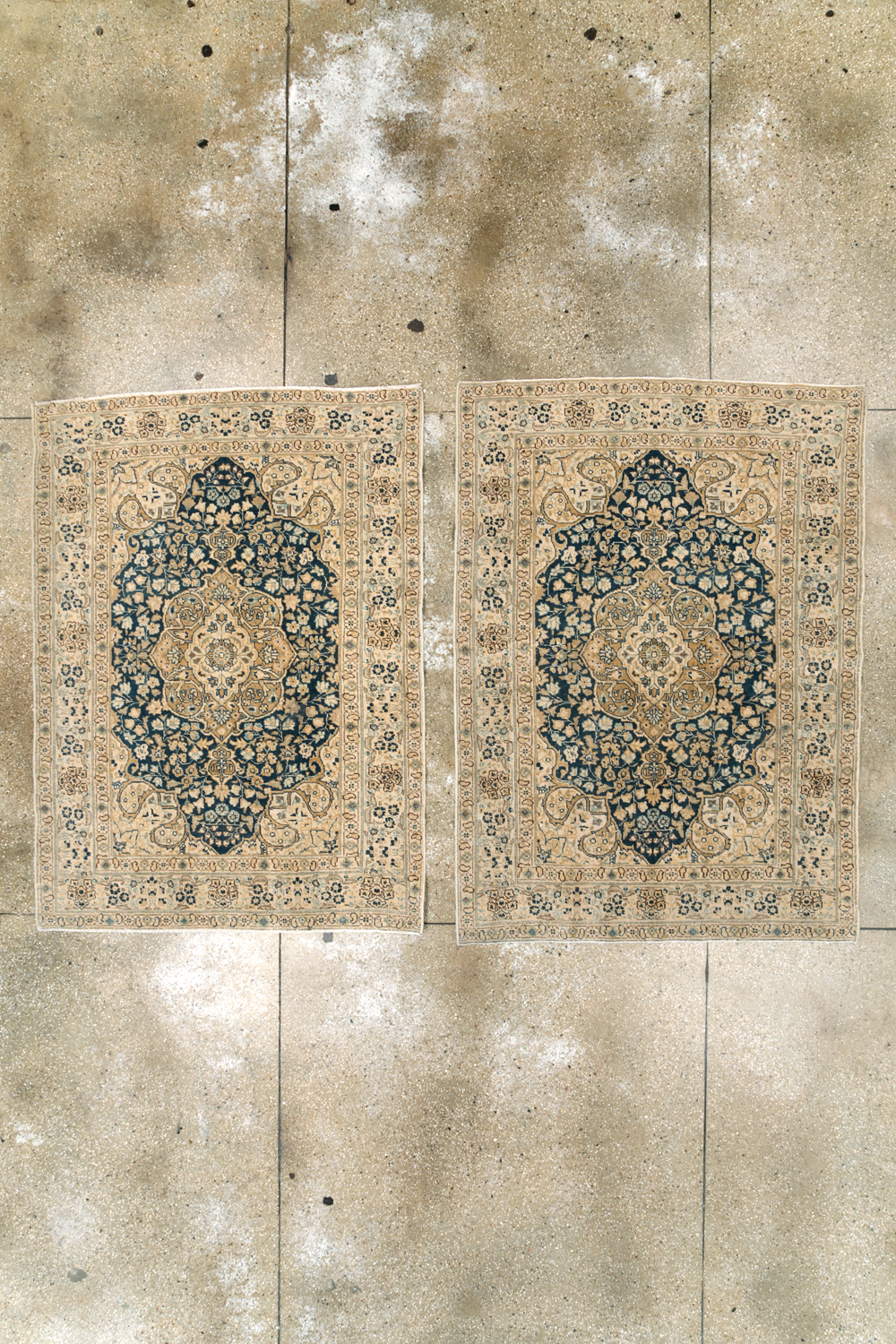 Antique Persian Tabriz Rug (Pair: 2 of 2), No.14638 - Gss