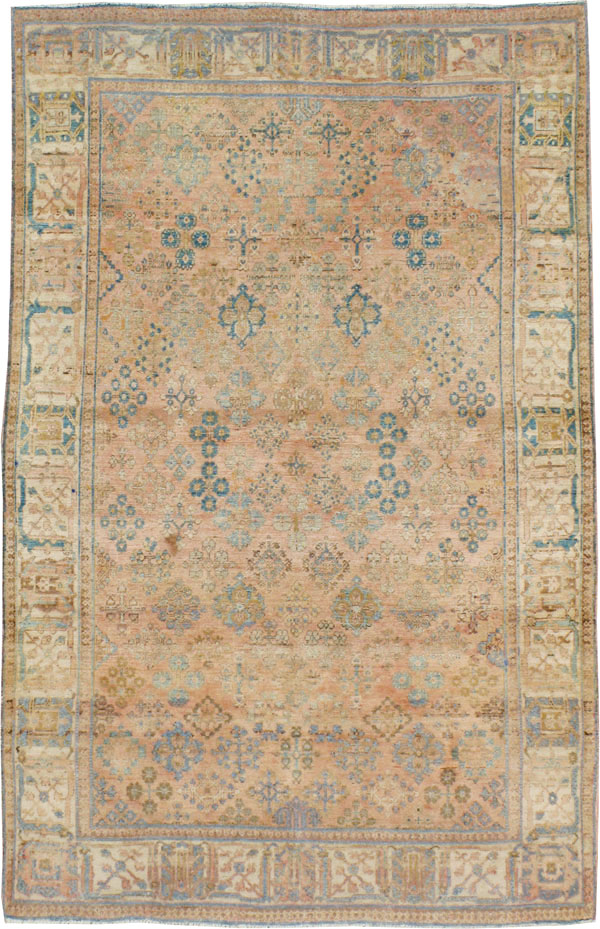Vintage Persian Joshegan Rug, No.14639 - Gss