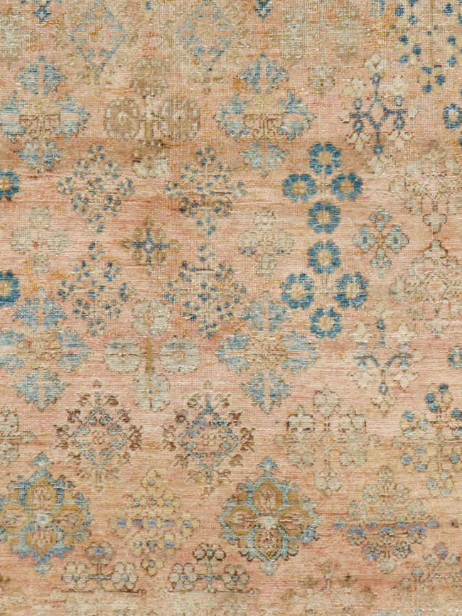 Vintage Persian Joshegan Rug, No.14639 - Gss