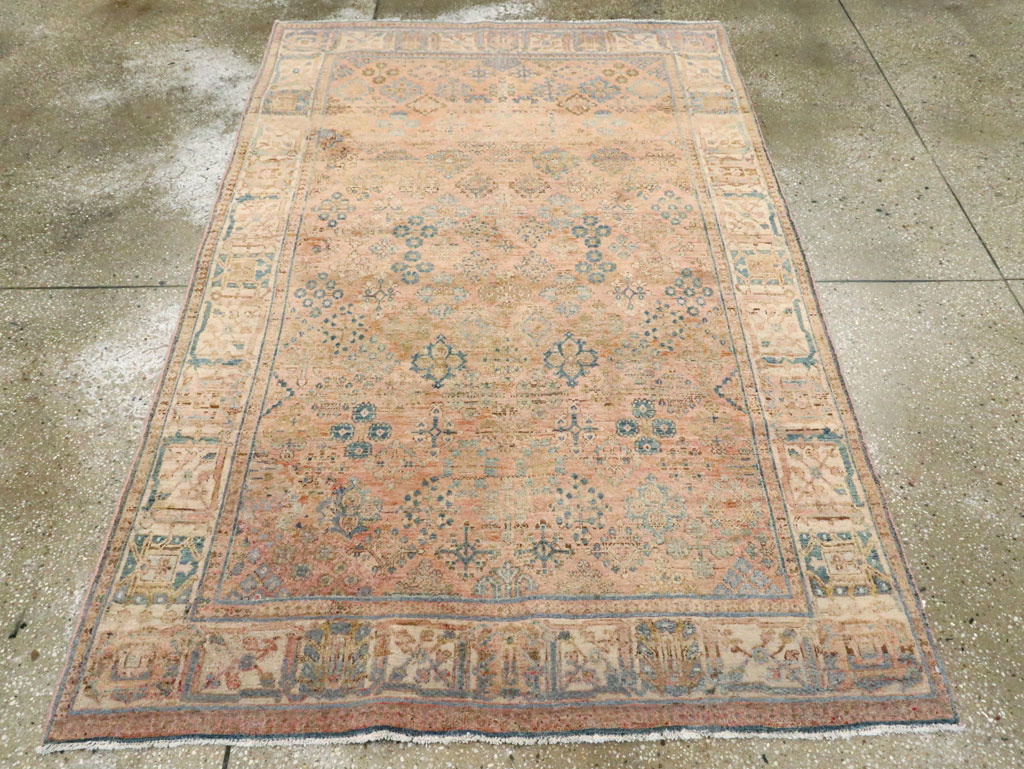 Vintage Persian Joshegan Rug, No.14639 - Gss
