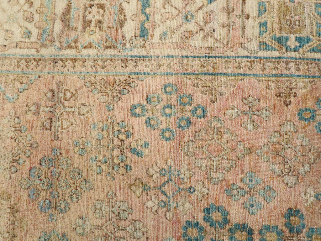Vintage Persian Joshegan Rug, No.14639 - Gss