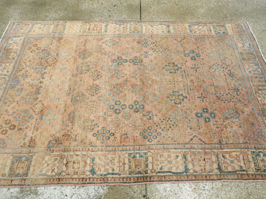 Vintage Persian Joshegan Rug, No.14639 - Gss