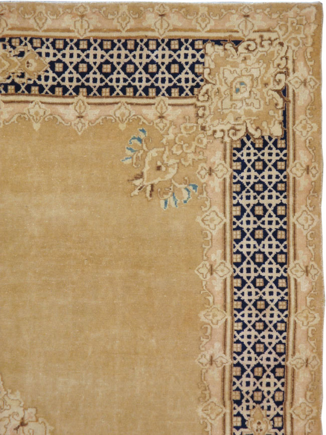 Vintage Persian Kerman Carpet, No.14663 - Gss