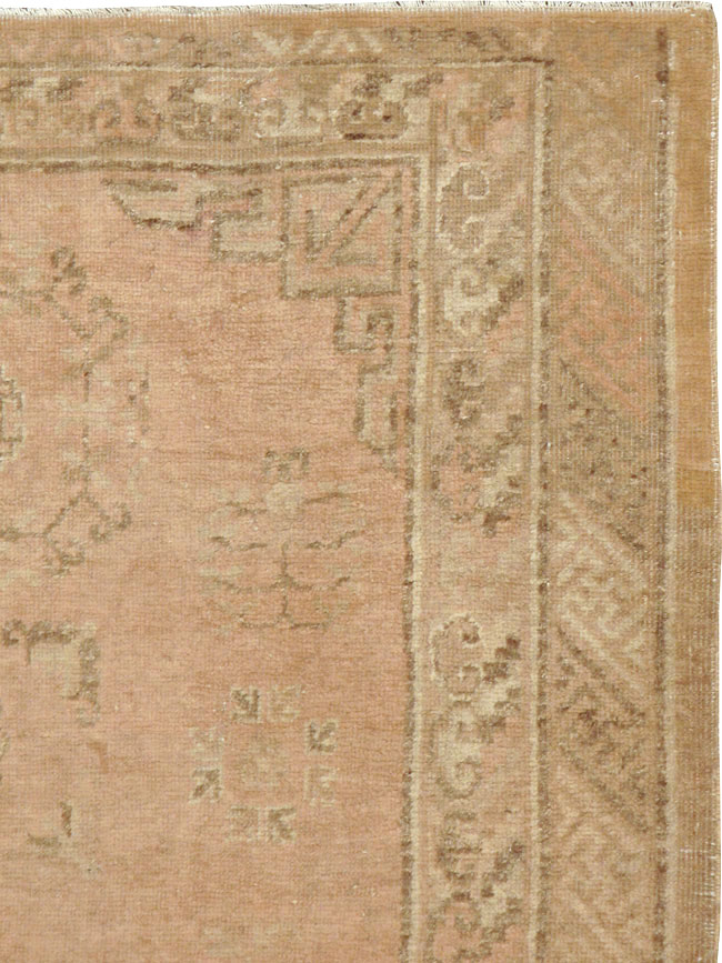 Vintage East Turkestan Khotan Rug, No.14671 - Gss