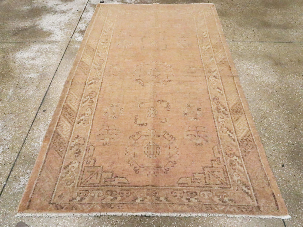Vintage East Turkestan Khotan Rug, No.14671 - Gss