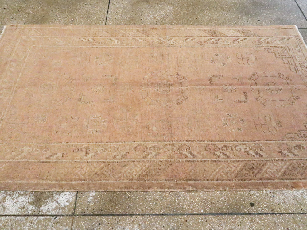 Vintage East Turkestan Khotan Rug, No.14671 - Gss