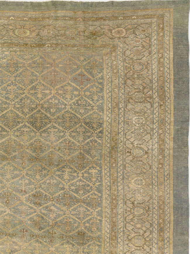 Antique Persian Bibikabad Oversize Carpet, No.14689 - Gss