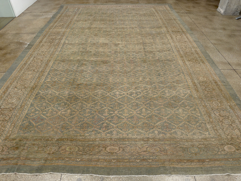 Antique Persian Bibikabad Oversize Carpet, No.14689 - Gss