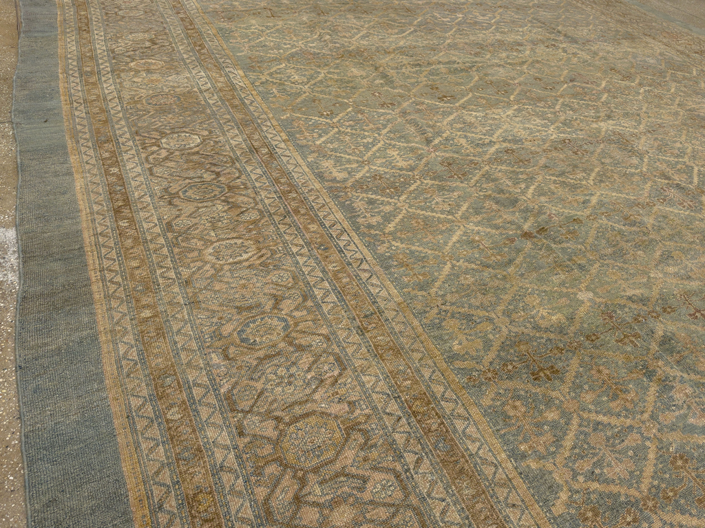 Antique Persian Bibikabad Oversize Carpet, No.14689 - Gss