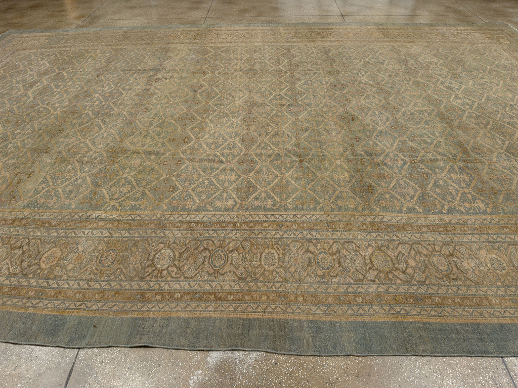 Antique Persian Bibikabad Oversize Carpet, No.14689 - Gss