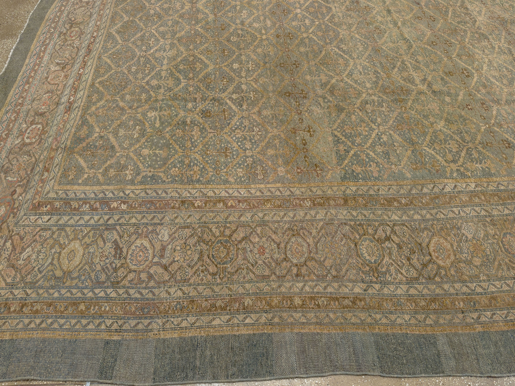 Antique Persian Bibikabad Oversize Carpet, No.14689 - Gss