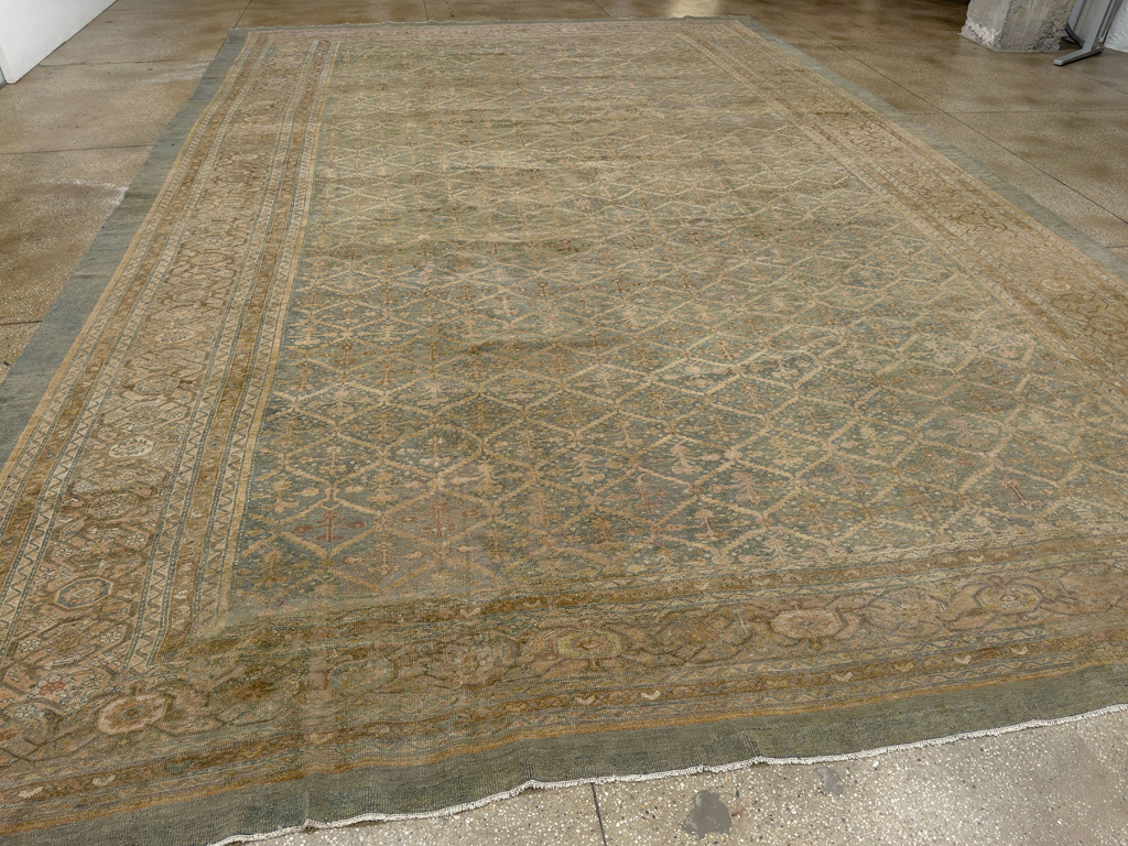 Antique Persian Bibikabad Oversize Carpet, No.14689 - Gss