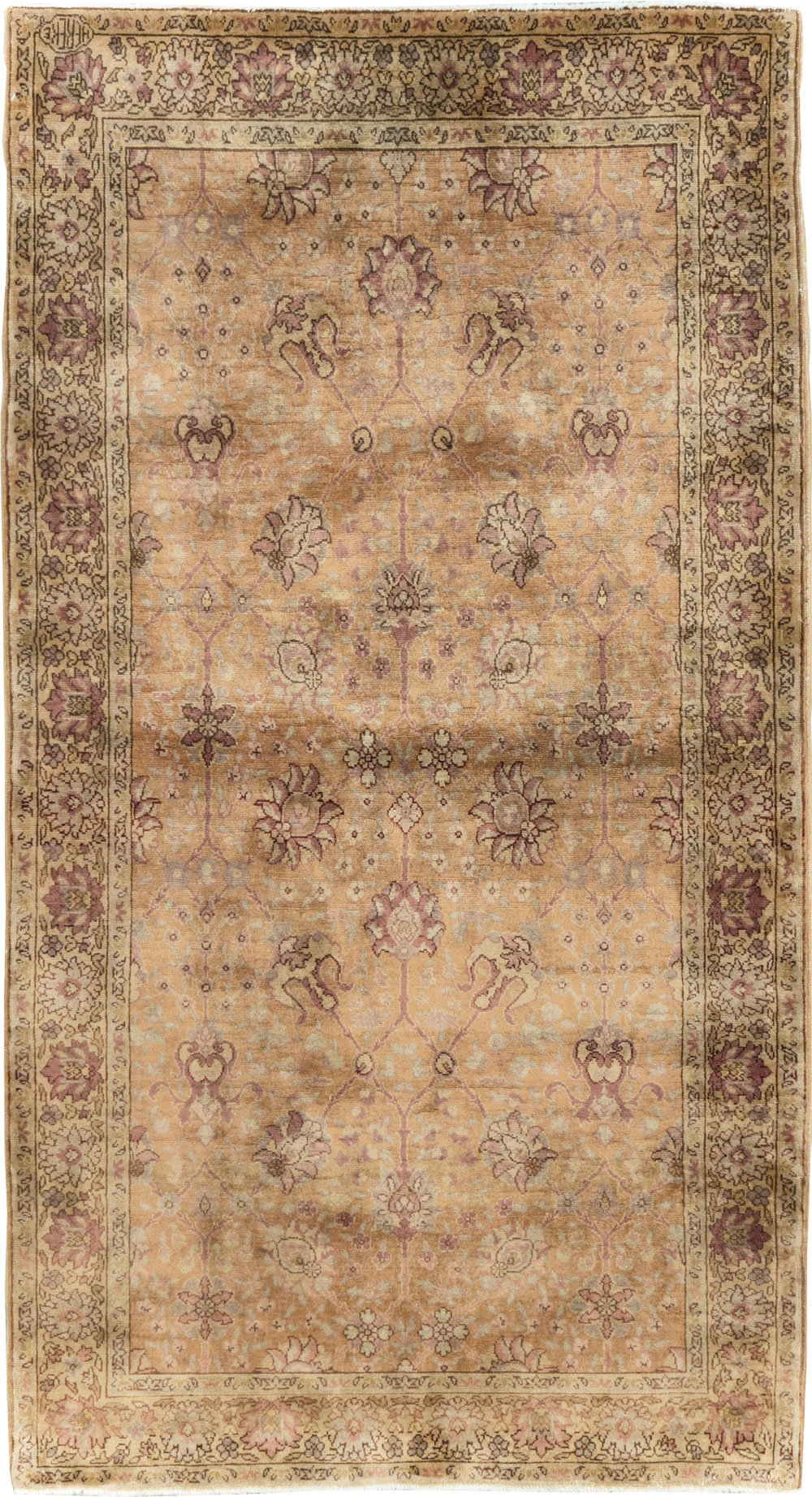 Vintage Turkish Herekeh Rug, No.14724 - Gss