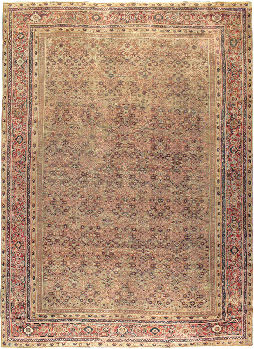 Antique Persian Mahal Carpet, No.14725 - Gss