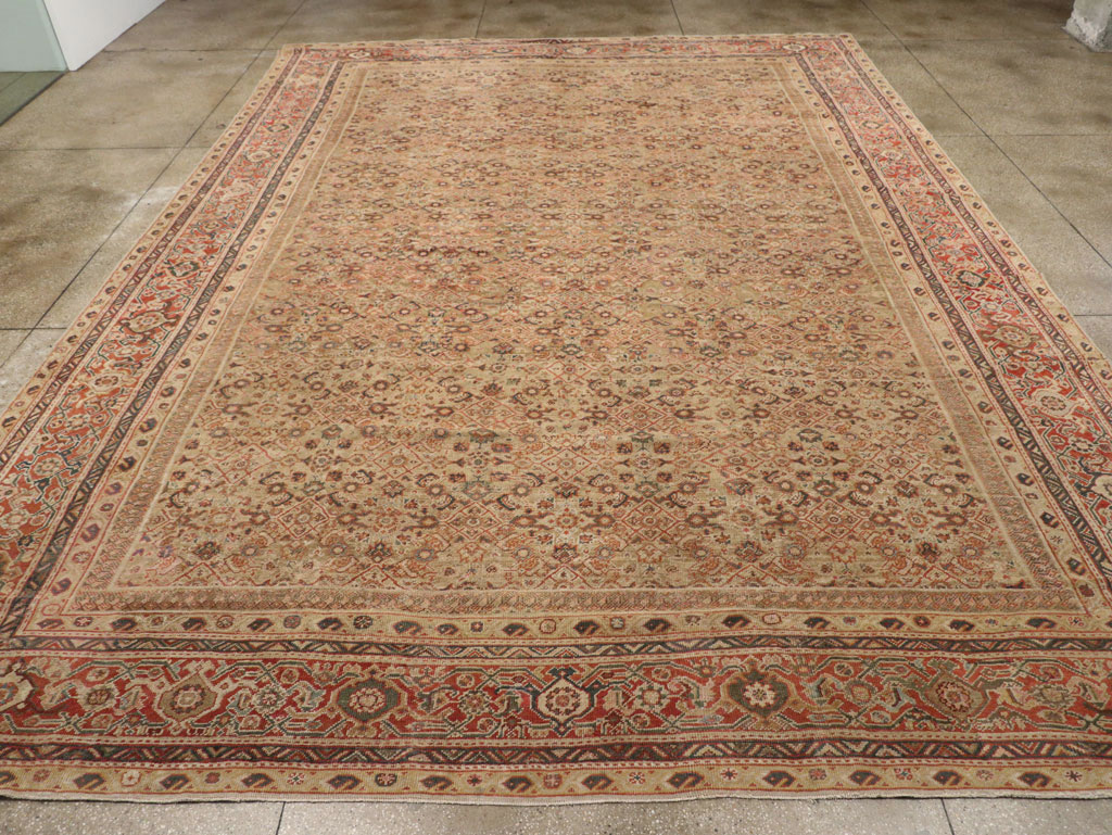 Antique Persian Mahal Carpet, No.14725 - Gss