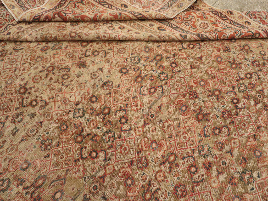 Antique Persian Mahal Carpet, No.14725 - Gss