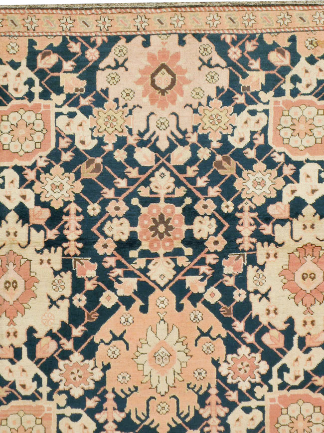 Antique Caucasian Karabagh Long Runner, No.14726 - Gss